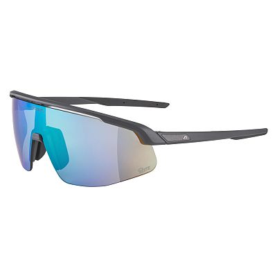 Превью  Велоочки ALPINA Turbo Pro Q-Lite Midnight-Grey Matt, Линзы: Green Mirror Cat.2 (A8749021)
